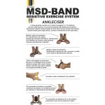 MSD Band Ankleciser Red Εξασκητής Αστραγάλων 